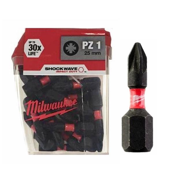 BITS SHOCKWAVE PZ1X25MM CD 25P