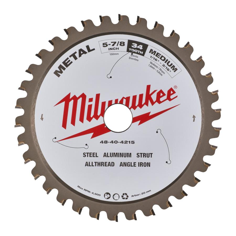 Sirkelagblad til metall 5-3/8" 30 tenner