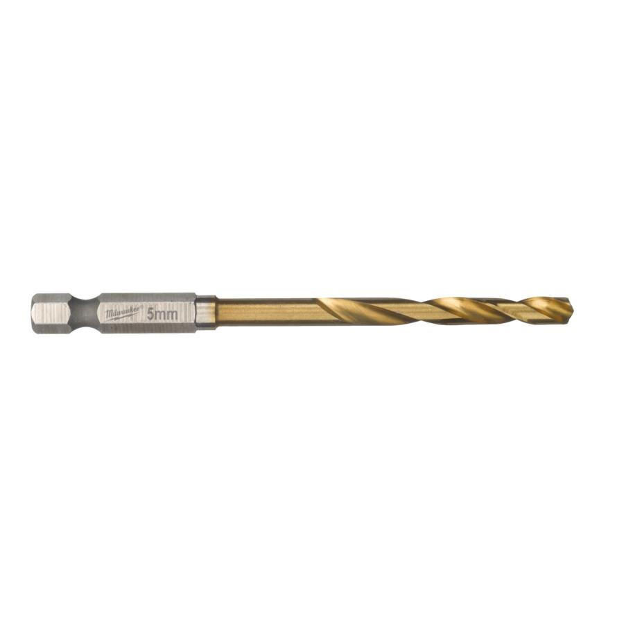 HSS-TIN Metall drillbor 5mm 10pk