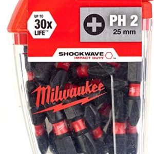 BITS SHOCKWAVE PH2X25MM CD 25PK