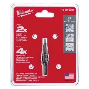 TRINNBOR 4-12MM - 1MM TRINN