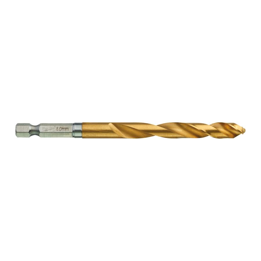 HSS-TIN Metall drillbor 8mm 5pk