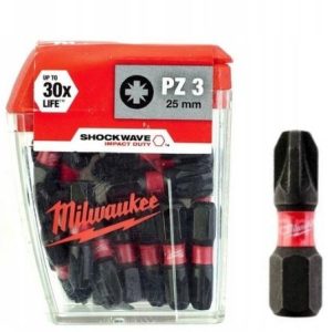BITS SHOCKWAVE PZ3X25MM CD 25P