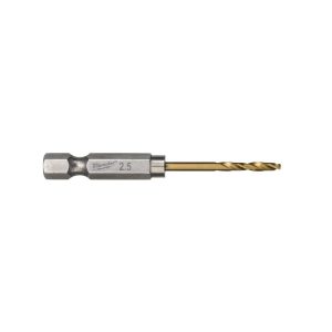 HSS-TIN Metall drillbor 2,5mm 10pk