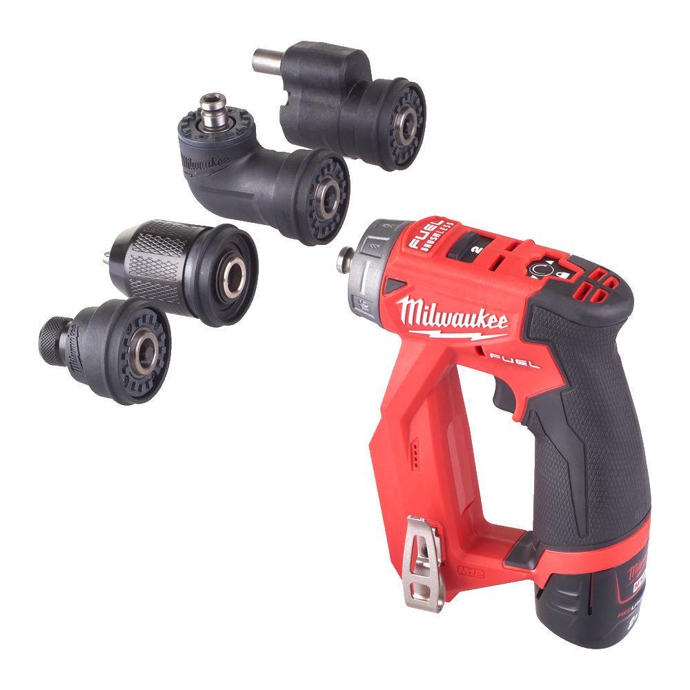 M12 FUEL FDDXKIT-202X Bor/Skrumaskin med utskiftbare hoder