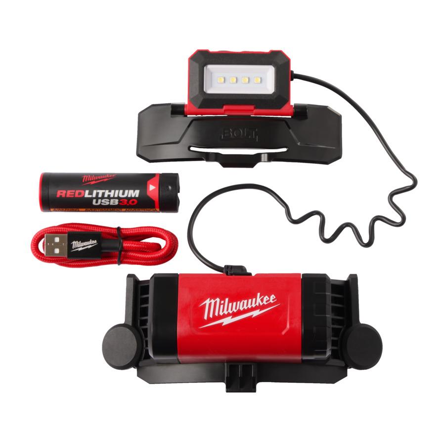 Bolt hodelykt 600lm USB oppladbar