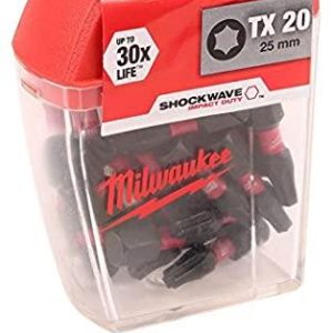 BITS SHOCKWAVE TX20X25MM 25P
