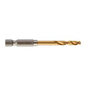HSS-TIN Metall drillbor 4,5mm 10pk