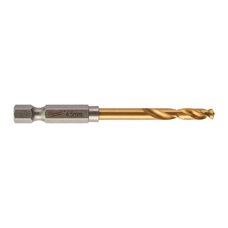 HSS-TIN Metall drillbor 4,5mm 10pk