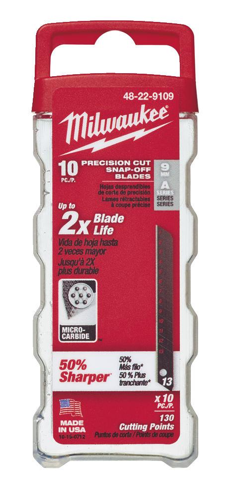KNIVBLADER BREKK-AV 9MM 10P