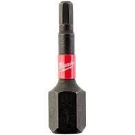 BITS SHOCKWAVE HEX2,5X25MM 2P